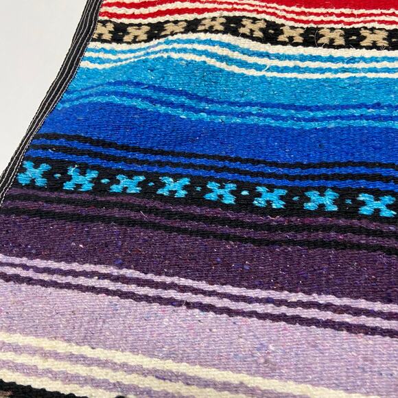 Poncho Mexican Clint Eastwood Style Heavy Sarape New - Picture 4 of 6